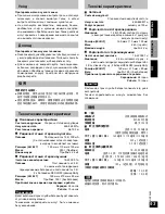 Preview for 93 page of Panasonic rp-wf950 Operating Instructions Manual