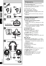 Предварительный просмотр 6 страницы Panasonic RP-WF950E-S Operating Instructions Manual