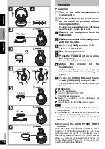 Предварительный просмотр 12 страницы Panasonic RP-WF950E-S Operating Instructions Manual