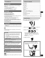 Preview for 19 page of Panasonic RP-WFG20 Operating Instructions Manual