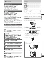 Preview for 25 page of Panasonic RP-WFG20 Operating Instructions Manual