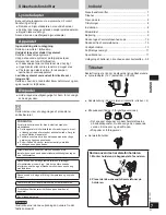 Preview for 43 page of Panasonic RP-WFG20 Operating Instructions Manual