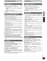 Предварительный просмотр 5 страницы Panasonic RP-WH25 Operating Instructions Manual