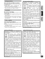 Предварительный просмотр 43 страницы Panasonic RP-WH25 Operating Instructions Manual