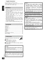 Предварительный просмотр 58 страницы Panasonic RP-WH25 Operating Instructions Manual