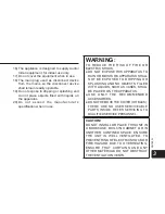 Preview for 3 page of Panasonic RPBT10 - DIGITAL WIRELESS EARPHONE Operating Instructions Manual