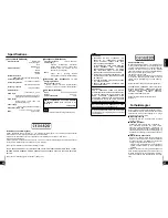 Предварительный просмотр 11 страницы Panasonic RPWF6000 - HEADPHONES - MULTI LANGUAGE Operating Instructions Manual