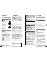 Предварительный просмотр 30 страницы Panasonic RPWF6000 - HEADPHONES - MULTI LANGUAGE Operating Instructions Manual