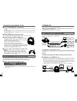 Предварительный просмотр 33 страницы Panasonic RPWF6000 - HEADPHONES - MULTI LANGUAGE Operating Instructions Manual