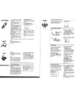 Preview for 3 page of Panasonic RQ-C05V Operating Instructions