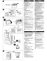 Предварительный просмотр 2 страницы Panasonic RQ-CR55 Operating Instructions