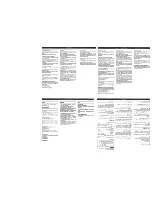 Preview for 2 page of Panasonic RQ-E27V Operating Instructions