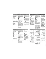 Предварительный просмотр 4 страницы Panasonic RQ-E27V Operating Instructions