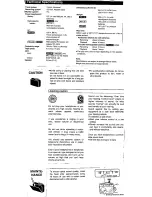 Preview for 4 page of Panasonic RQ-L30 Operating Instructions