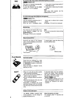 Предварительный просмотр 5 страницы Panasonic RQ-L50 Operating Instructions