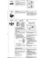 Предварительный просмотр 3 страницы Panasonic RQ-NX60V Operating Instructions