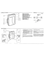 Preview for 2 page of Panasonic RQ-P30 Operating Instructions