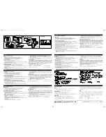 Preview for 2 page of Panasonic RQ-SPT70 Operating Instructions