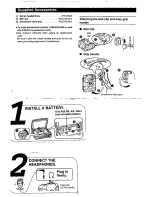 Preview for 2 page of Panasonic RQ-SW33V Operating Instructions Manual