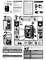 Panasonic RQ-SW48V Operating Instructions предпросмотр