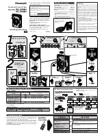 Panasonic RQ-SW88V Operating Instructions preview