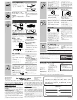 Предварительный просмотр 2 страницы Panasonic RQ-SW88V Operating Instructions