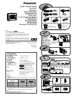 Panasonic RQ-SX32 Operating Instructions Manual предпросмотр