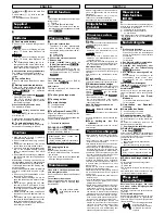 Preview for 3 page of Panasonic RQ-SX32 Operating Instructions Manual