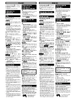 Preview for 4 page of Panasonic RQ-SX32 Operating Instructions Manual