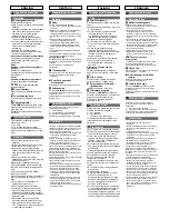 Preview for 2 page of Panasonic RQ-SX46 Operating Instructions Manual