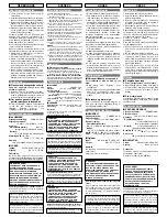 Preview for 3 page of Panasonic RQ-SX47 Operating Instructions Manual