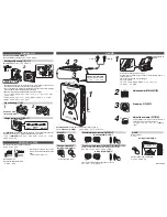 Предварительный просмотр 2 страницы Panasonic RQ-SX47 Operating Instructions