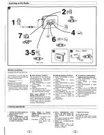 Предварительный просмотр 4 страницы Panasonic RQ-SX50V Operating Instructions Manual