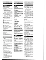 Предварительный просмотр 4 страницы Panasonic RQ-SX56 Operating Instructions