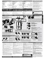 Предварительный просмотр 2 страницы Panasonic RQ-SX57 Operating Instructions