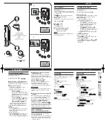 Предварительный просмотр 5 страницы Panasonic RQ-SX58VA Operating Instructions Manual