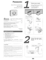 Panasonic RQ-SX70V Operating Instructions Manual предпросмотр