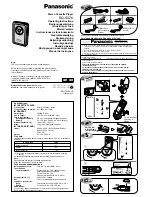 Предварительный просмотр 1 страницы Panasonic RQ-SX76 Operating Instructions Manual