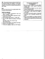 Preview for 3 page of Panasonic RQ-V161 Operating Instructions