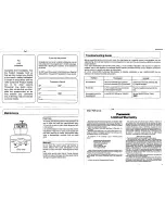 Preview for 3 page of Panasonic RQ-V164 Operating Instructions