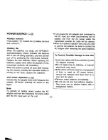 Предварительный просмотр 8 страницы Panasonic RQ-V180 Operating Instructions Manual