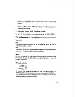 Preview for 13 page of Panasonic RQ-V185 Operating Instructions Manual