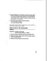 Preview for 15 page of Panasonic RQ-V185 Operating Instructions Manual