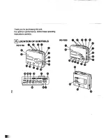 Предварительный просмотр 2 страницы Panasonic RQ-V190 Operating Instructions Manual