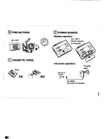 Preview for 3 page of Panasonic RQ-V190 Operating Instructions Manual