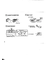 Предварительный просмотр 4 страницы Panasonic RQ-V190 Operating Instructions Manual