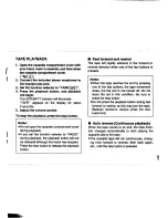 Preview for 9 page of Panasonic RQ-V190 Operating Instructions Manual