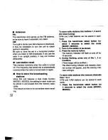 Предварительный просмотр 12 страницы Panasonic RQ-V190 Operating Instructions Manual