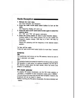 Предварительный просмотр 11 страницы Panasonic RQ-V460 Operating Instructions Manual