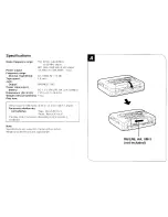 Предварительный просмотр 2 страницы Panasonic RQE20V - PERSONAL STEREO-LOW (Russian) Руководство По Эксплуатации